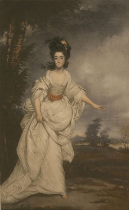 Frank Sternberg - Early 20th Century Mezzotint, Elegant Lady