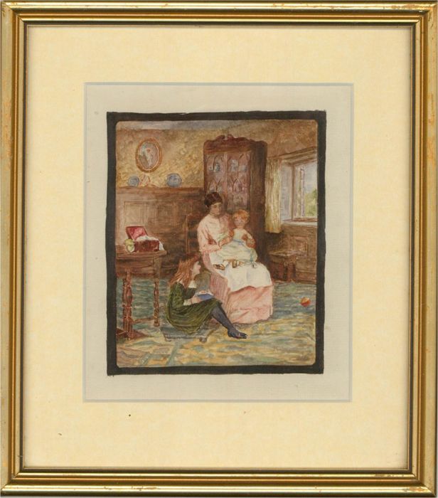 Late 19th Century Watercolour - The Nursery