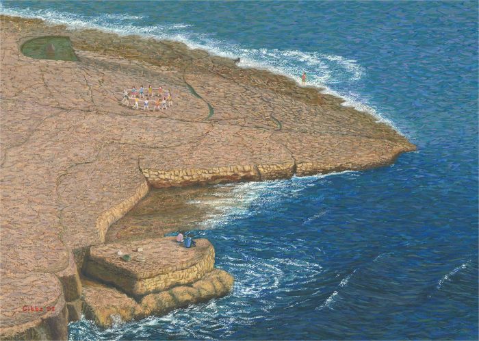 G. Gibbs  - 1992 Oil, By the Sea