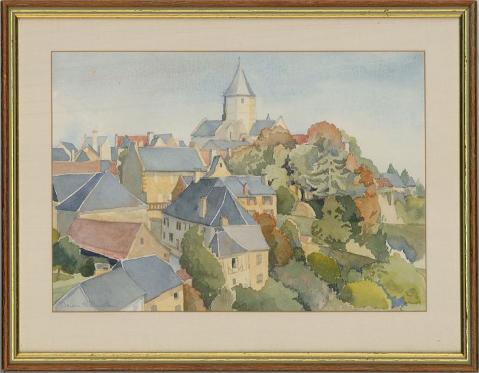 Vivien Billington - 20th Century Watercolour, Saint-Robert