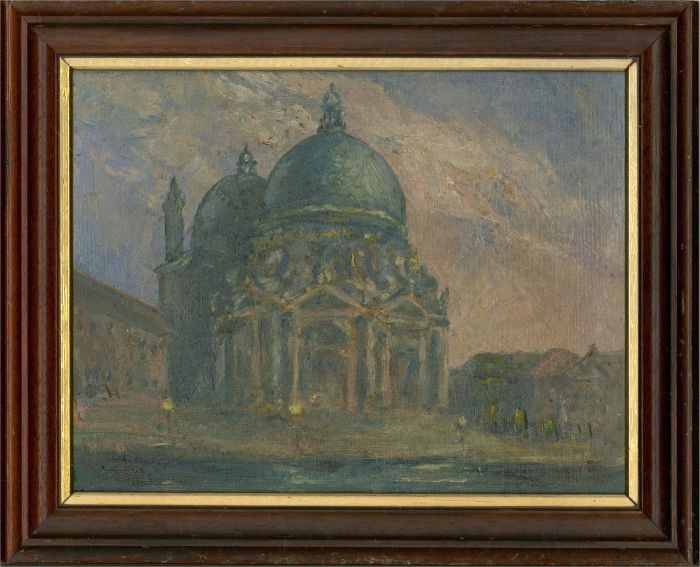 20th Century Oil - Santa Maria Della Salute