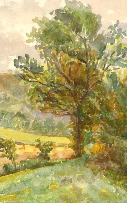 Early 20th Century Watercolour - Rural View