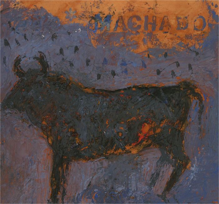 Toni Dionis (b.1945) - Spanish 20th Century Oil, Bull