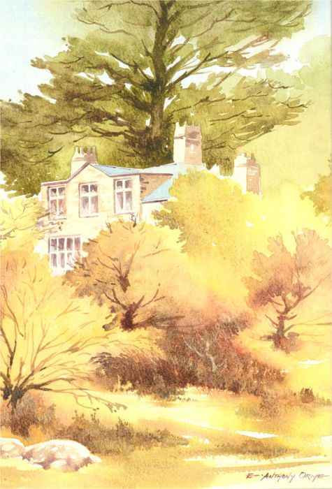 E. Anthony Orme  - 20th Century Watercolour, The Country House