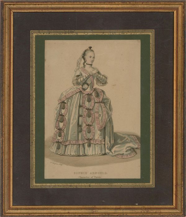 Hargrave - Mid 19th Century Engraving, Sophie Arnould