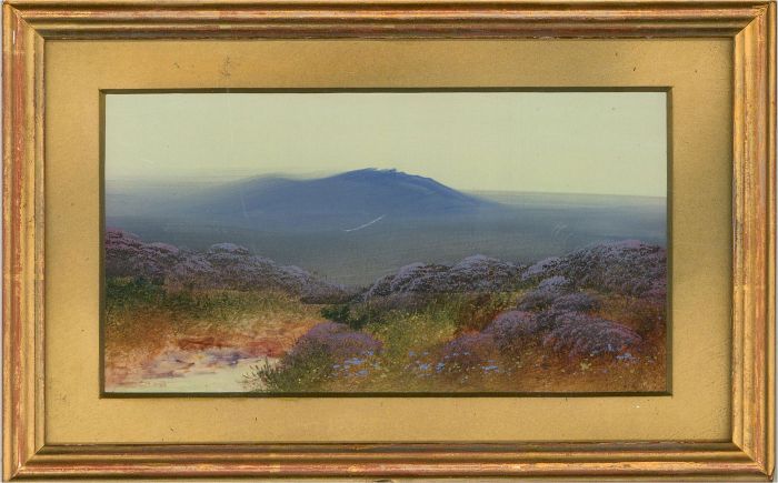 Early 20th Century Gouache - Moorland