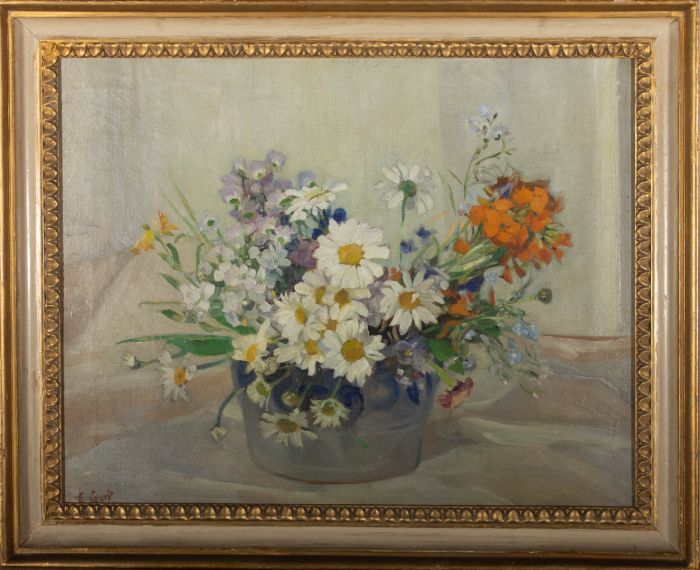 Emily Court ROI (1880-1957) - Early 20th Century Oil, Flowers