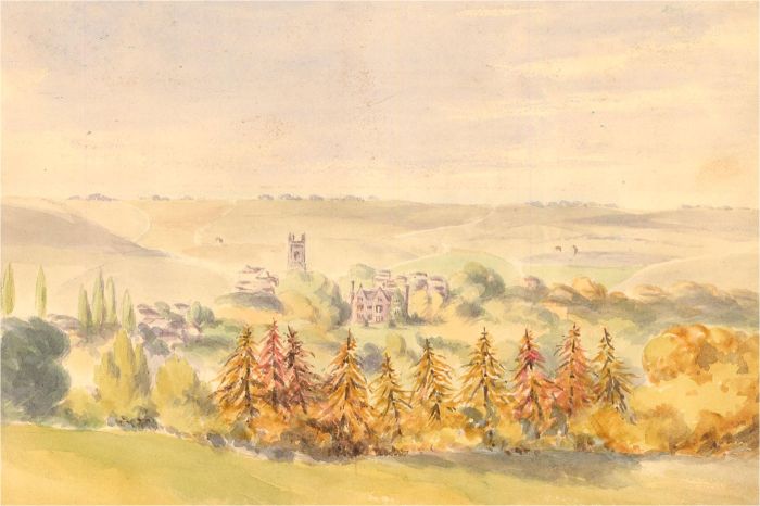 Early 19th Century Watercolour - Lambourn, Berkshire