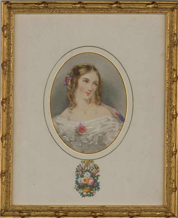 Mid 19th Century Watercolour - Bride