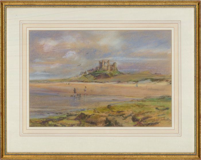 Jean Johnson - Contemporary Pastel, Bamburgh Castle