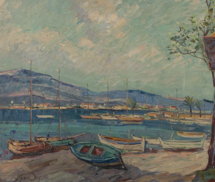 Jean Oby - 20th Century Oil, Continental Harbour