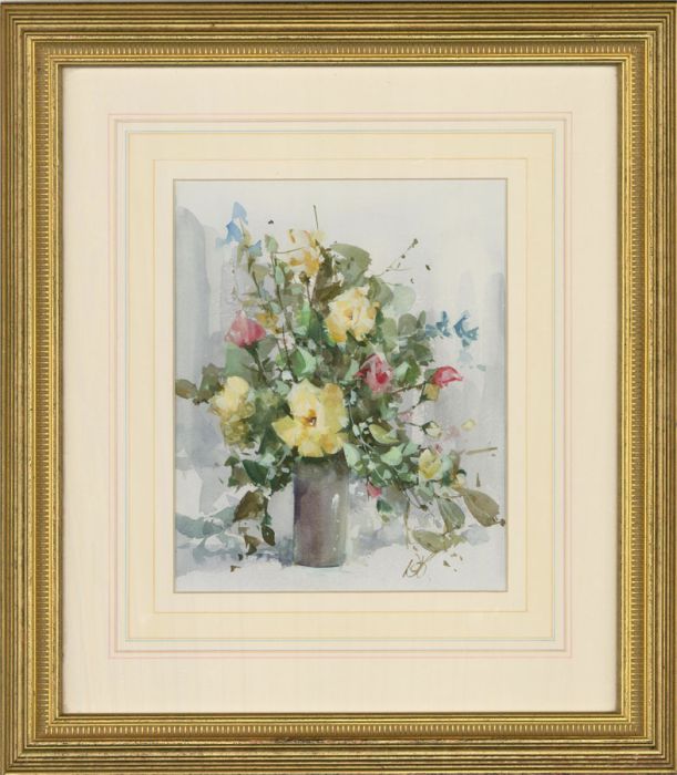 D.B. - Contemporary Watercolour, Floral Bouquet
