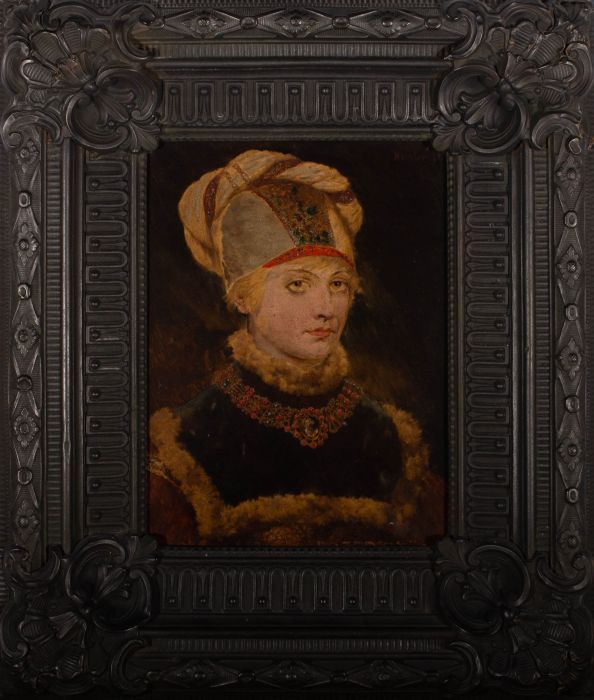 Early 20th Century Oil - Dutch Noblewoman