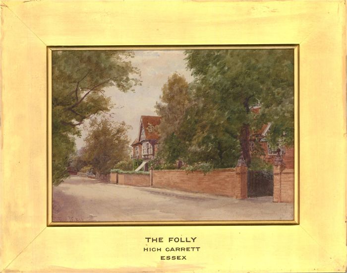Fred Dixen - Early 20th Century Watercolour, The Folly, High Garrett, Essex