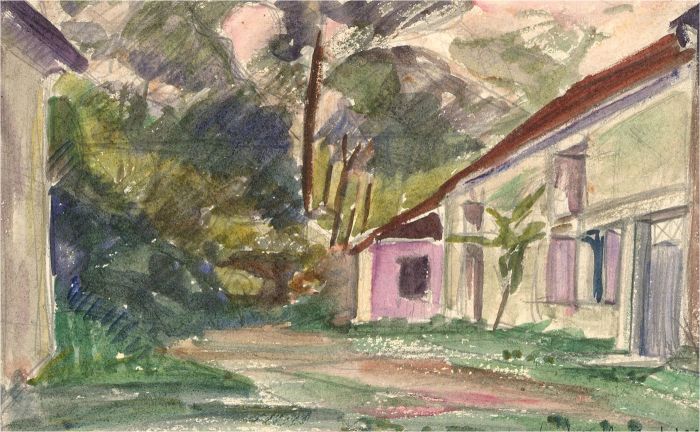 1920 Watercolour - The Chapel