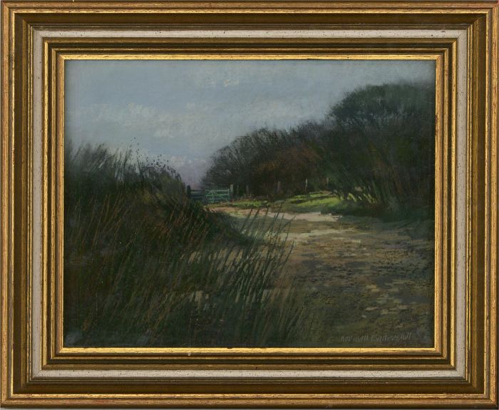 Norman J. Battershill RBA ROI PS (1922-2010) - Pastel, Green Gate, Witterings