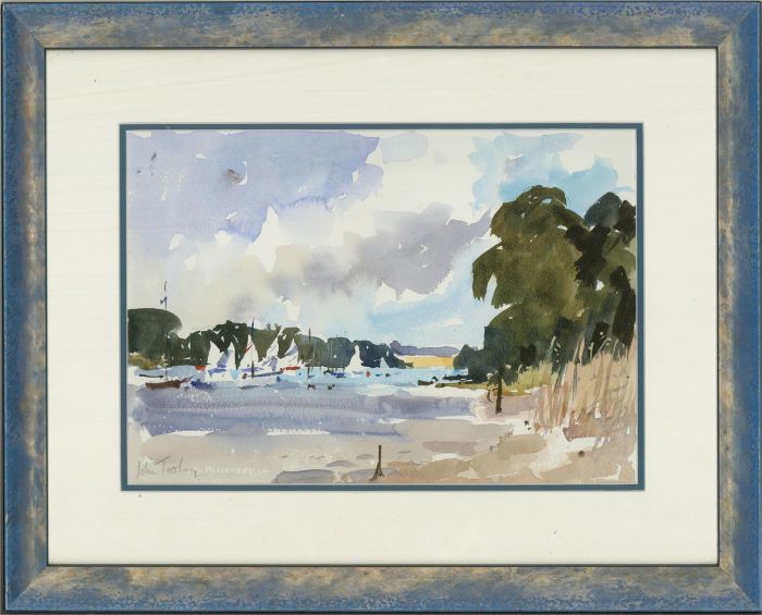 John Tookey - 20th Century Watercolour, Sailing Boats