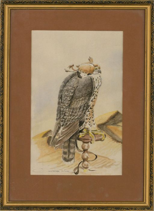 Christopher M. Lee  - 20th Century Watercolour, Bird of Prey