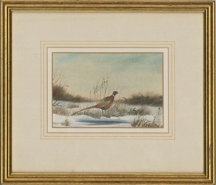 Peter Hayman  - 20th Century Watercolour, By the Pond