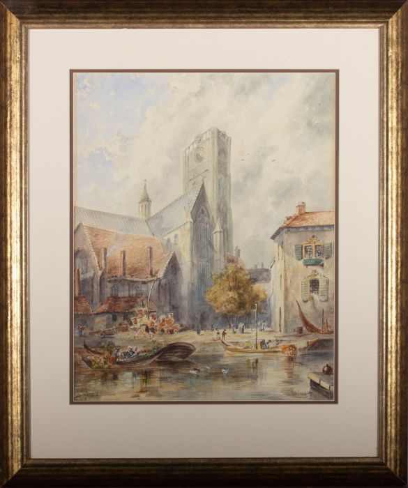 Andrew Storey (fl.1911-1918) - Early 20th Century Watercolour, Rotterdam