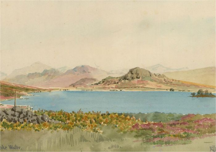 Raymond Turner Barker (1872-1945) - Early 20th Century Watercolour, Devoke Water