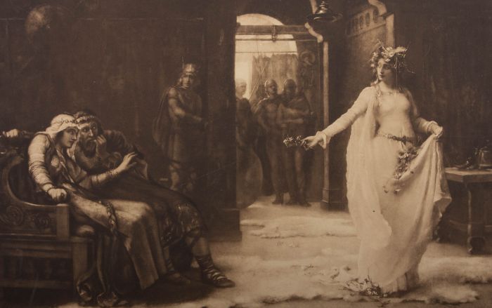 After Henrietta Rae (1859-1928) - Early 20th Century Photogravure, Ophelia
