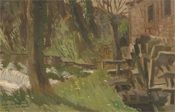 Noel  - 1940 Oil, The Watermill