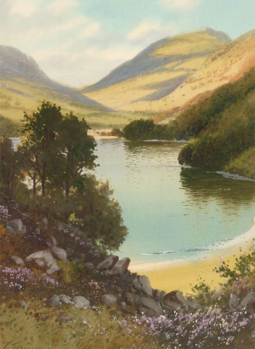 Mid 20th Century Watercolour - A View of Grasmere
