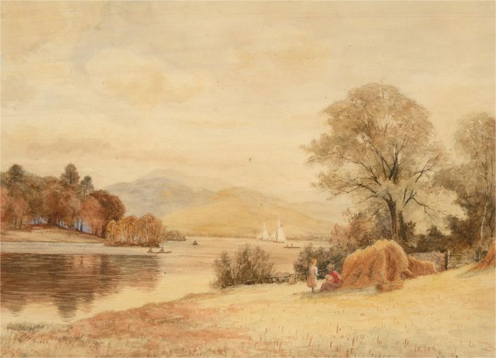 P. Buchanan - Early 20th Century Watercolour, Windermere