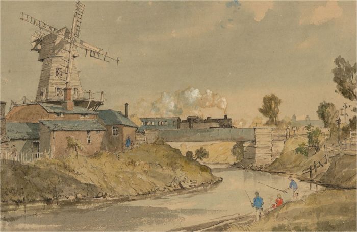 Ernest Wills - Mid 20th Century Watercolour, Rye, Sussex