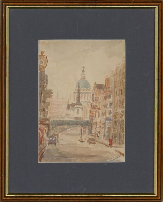 James Romaine Govett (1910-1998) - 20th Century Watercolour, City View