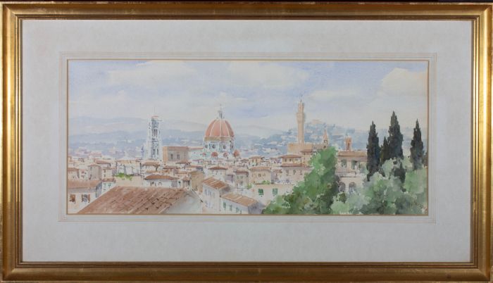 Catineri - 20th Century Watercolour, Florence, Italy