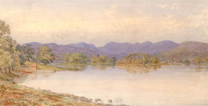 William T. Longmire (1841-1914) - Signed 1879 Watercolour, Lily of the Valley