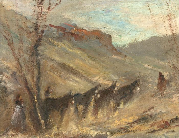 20th Century Oil - Donkeys On The Hillside