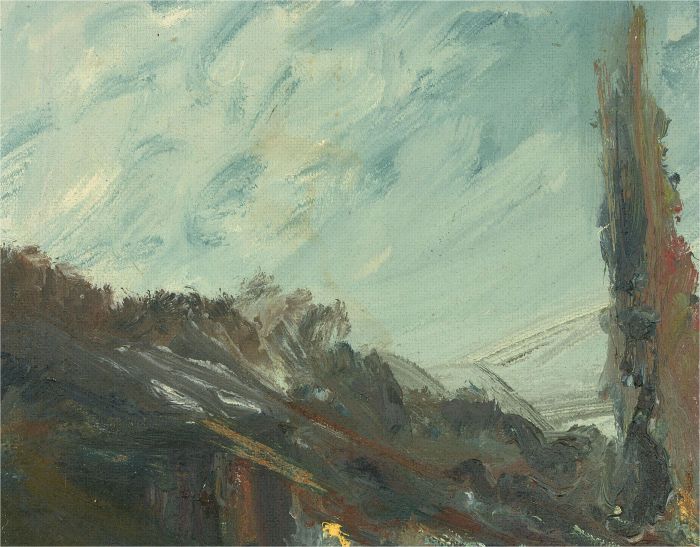 20th Century Oil - Impressionistic Landscape