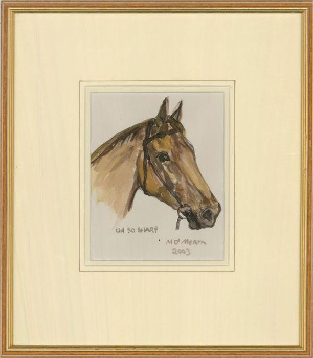 Mary O'Meara - 2003 Watercolour, Oh So Sharp