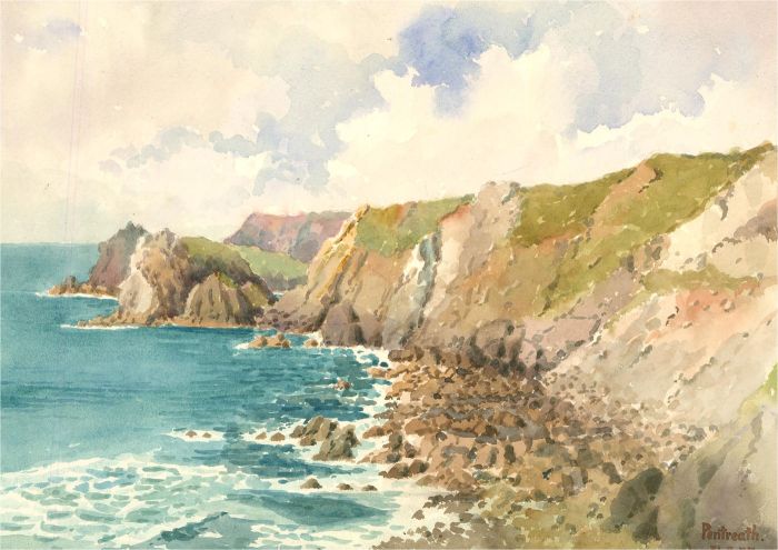 Raymond Turner Barker (1872-1945) - 1925 Watercolour, Pentreath