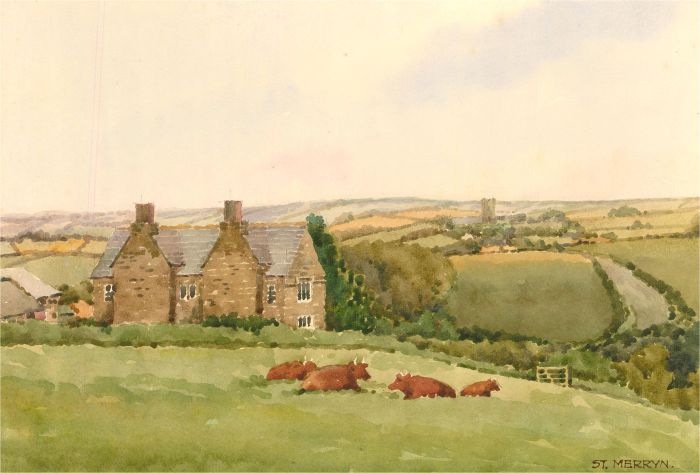Raymond Turner Barker (1872-1945) - 1931 Watercolour, St Merryn