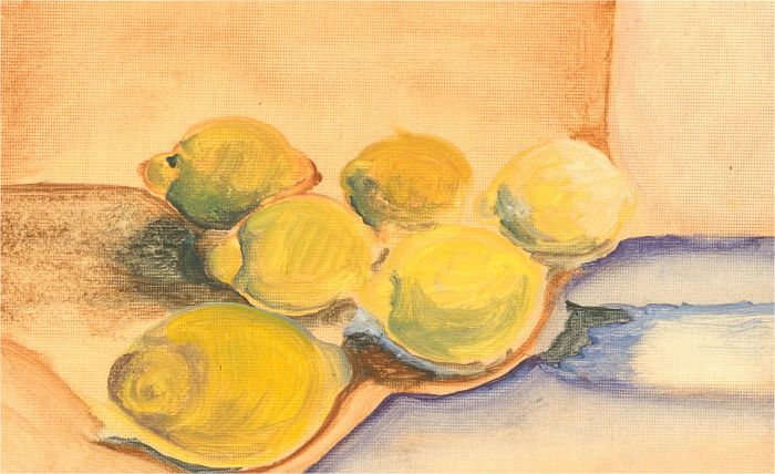 Contemporary Acrylic - Lemons
