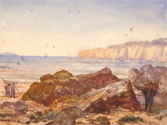 Early 20th Century Watercolour - Studland Bay