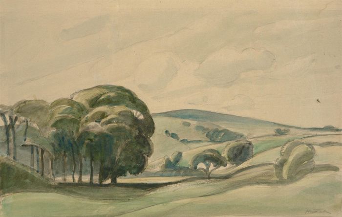 Horace Tuck (1876-1951) - Early 20th Century Watercolour, Landscape Scene