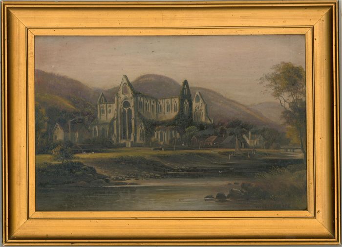 George Willis Pryce (1866-1949) - Early 20th Century Oil, Tintern Abbey