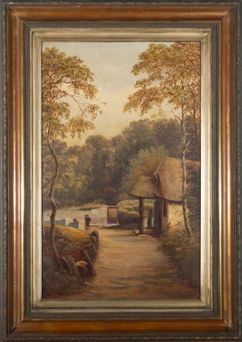 Late 19th Century Oil - Pastoral Life