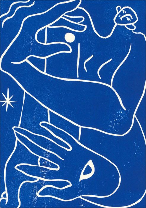 Isabelle Mulvany - Contemporary Linoprint, Hold The Moon And See All III