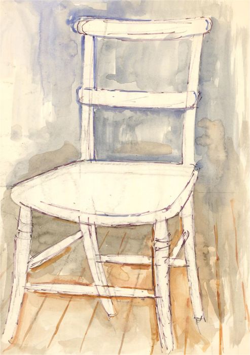 Harry Toothill (1917-2001) - 20th Century Watercolour, The Chair