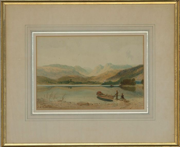G.H. Pettitt - Late 19th Century Watercolour, Highland Loch