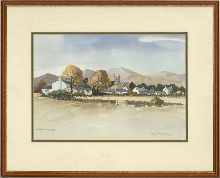 Doris Brown SWA - 20th Century Watercolour, Hawkshead, Cumbria