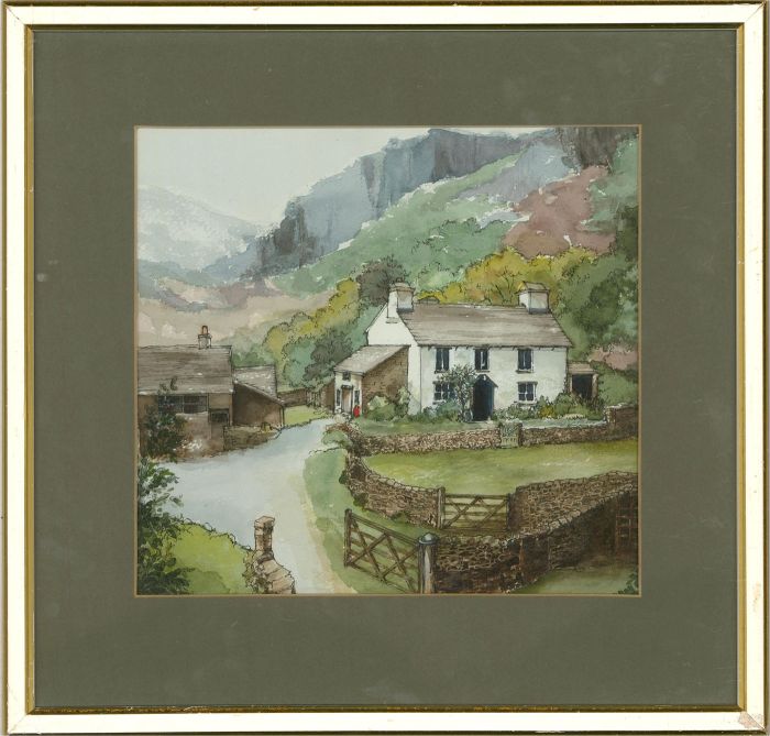 2008 Watercolour - Yew Tree Farm