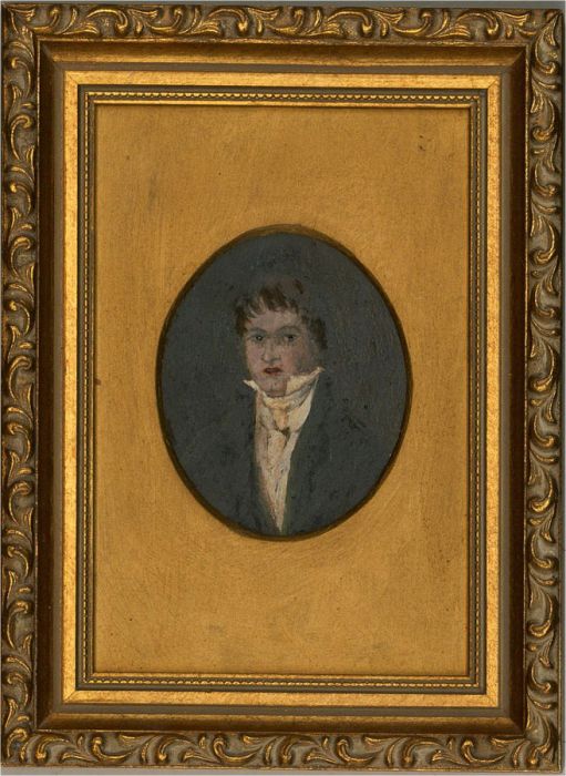 Early 20th Century Oil - Regency Cad