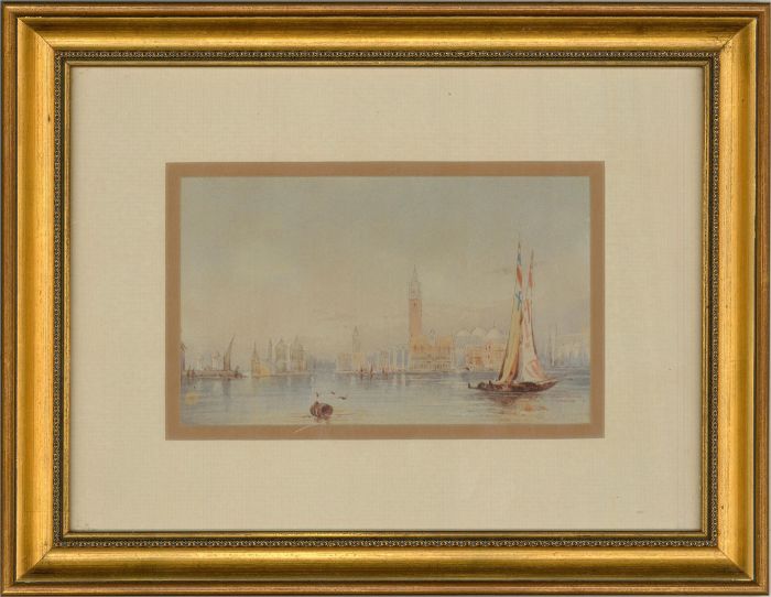 Late 19th Century Watercolour - Venetian View